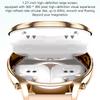 X17 Women TWS Earphones Smart Watch 2 in 1 Bluetooth-compatible Call Music Heart Rate Monitoring Watch
