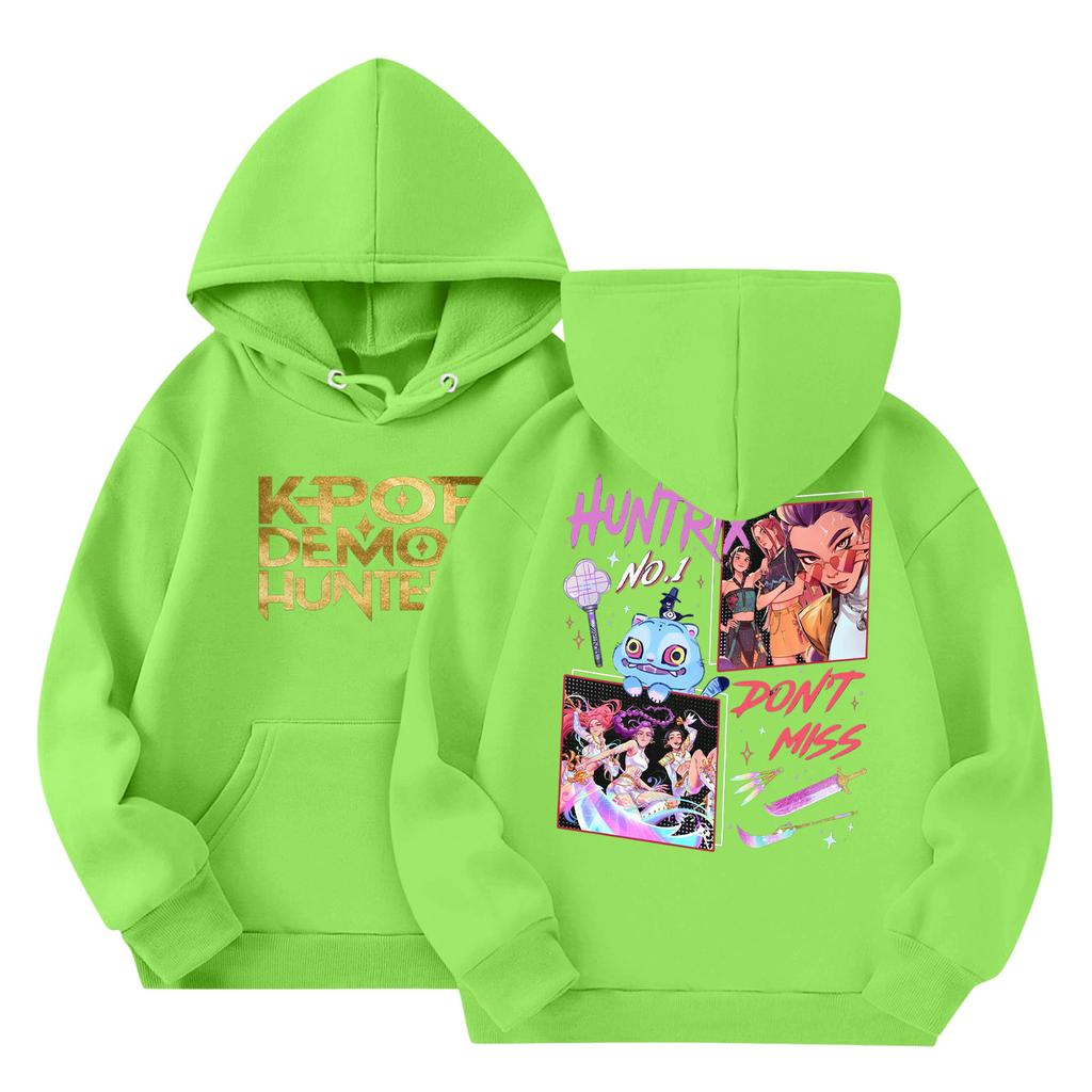 Dětská móda Lehký pulovr s dlouhým rukávem s kapsami Potisk Mikina s kapucí