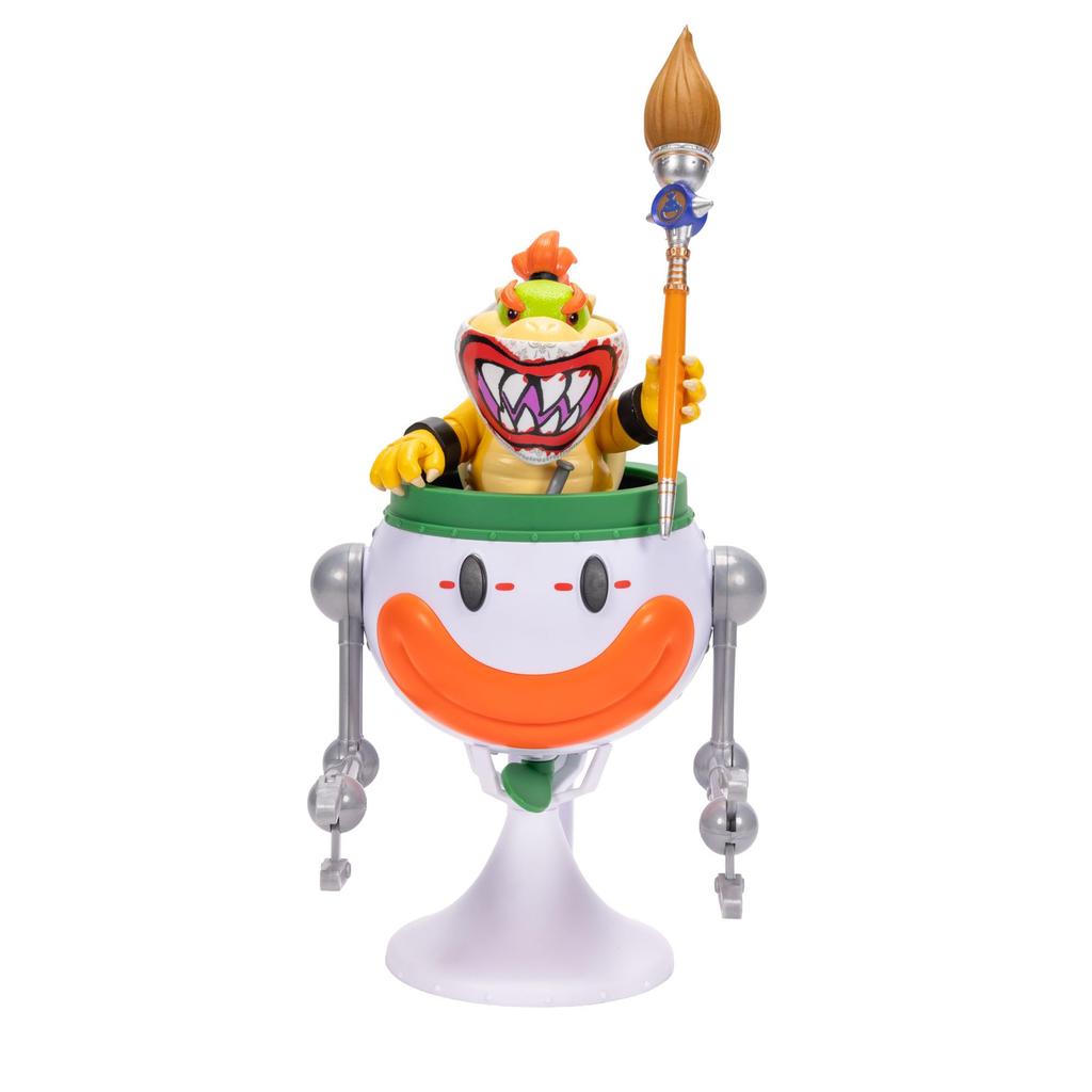 Sanei Boeki The Super Mario Galaxy Movie Action Figure DX Bowser Clown Jr. TSM2-15