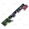 2 adet/grup 3D Metal FORT RAPTOR SVT Araba Amblemi Oto Rozeti Arka Bagaj İsimliği Etiketleri Yan Çamurluk Çıkartması