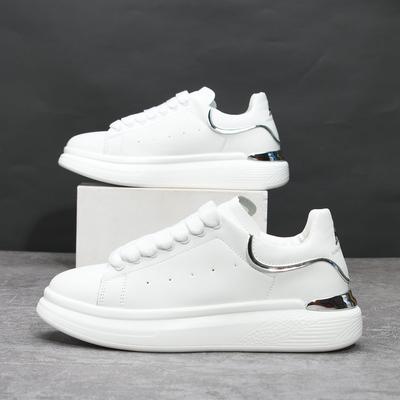 22 Autumn New Thick-soled White Board Shoes Couple Breathable Low-top Casual Shoes