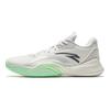 Anta Galleria del vento 5 Comodo Assorbimento degli urti Antiscivolo Resistente all'usura Supporto Scarpe da basket basse Uomo sneaker Bianco Verde 112441107-1