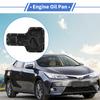 UXCELL No.264314 Engine Oil Pan for Toyota Corolla 1998-2008 Aluminum Alloy Black