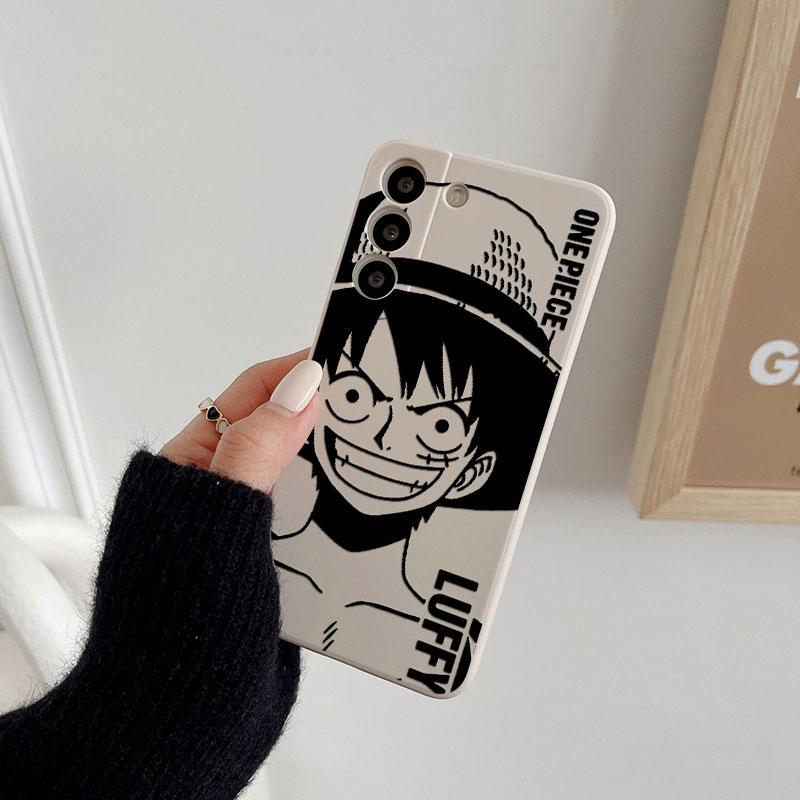Luffy Ace Sabo Manga Ones P-PIECE Phone Case For Samsung Galaxy S26 S25 Ultra S24 S23 S22 Plus S21 S20 FE S26 A37 A57 5G Cover