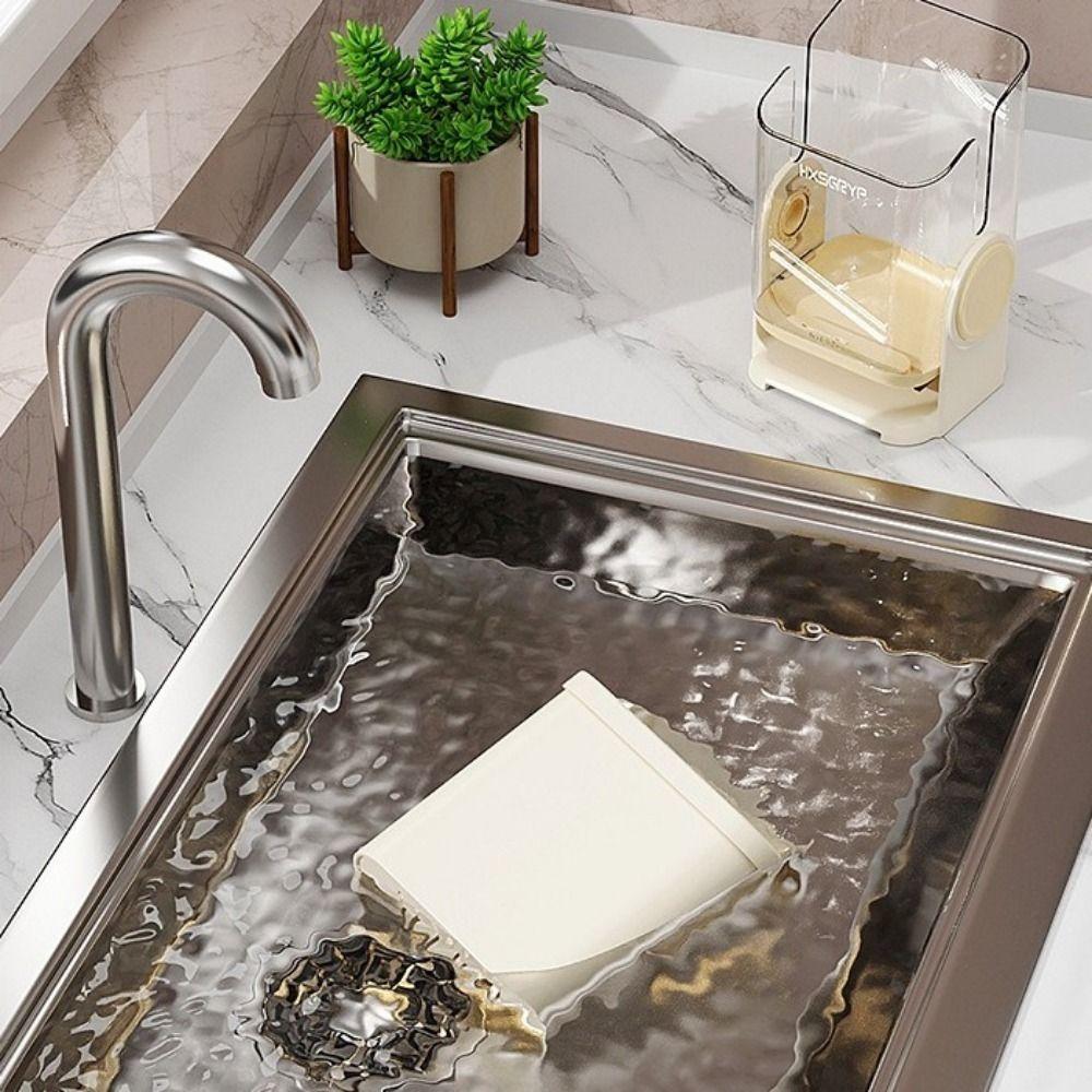 Large Capacity Rotatable Chopstick Holder Wall Mounted Cutlery Rack Chopsticks Storage Box  Kitchen