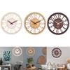 12 Inch Wall Clock, Vintage Decorative Clocks, Silent & Non-Ticking, Big Numbers Easy To Read,