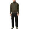 Stone Island Fw23 Solid Color Stand Collar Zip Long Sleeve Jacket Men Jacket Brown 791562820-V0058