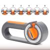 Multi functional 6-in-1 knife sharpener,manually rotatable and adjustable design,for kitchen knive,scissors and sharpening tools