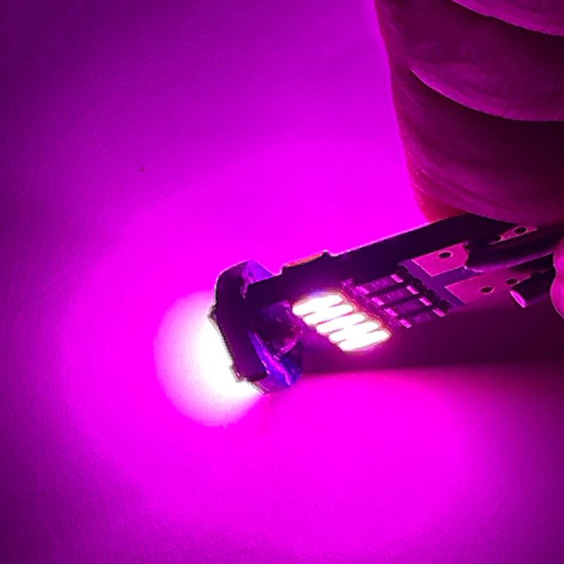 10 szt. Żarówka LED T10/W5W Chip 3030 Bezbłędna Canbus Super Jasna Oświetlenie Wnętrza Samochodu Tablicy Rejestracyjnej Kierunkowskaz Boczny
