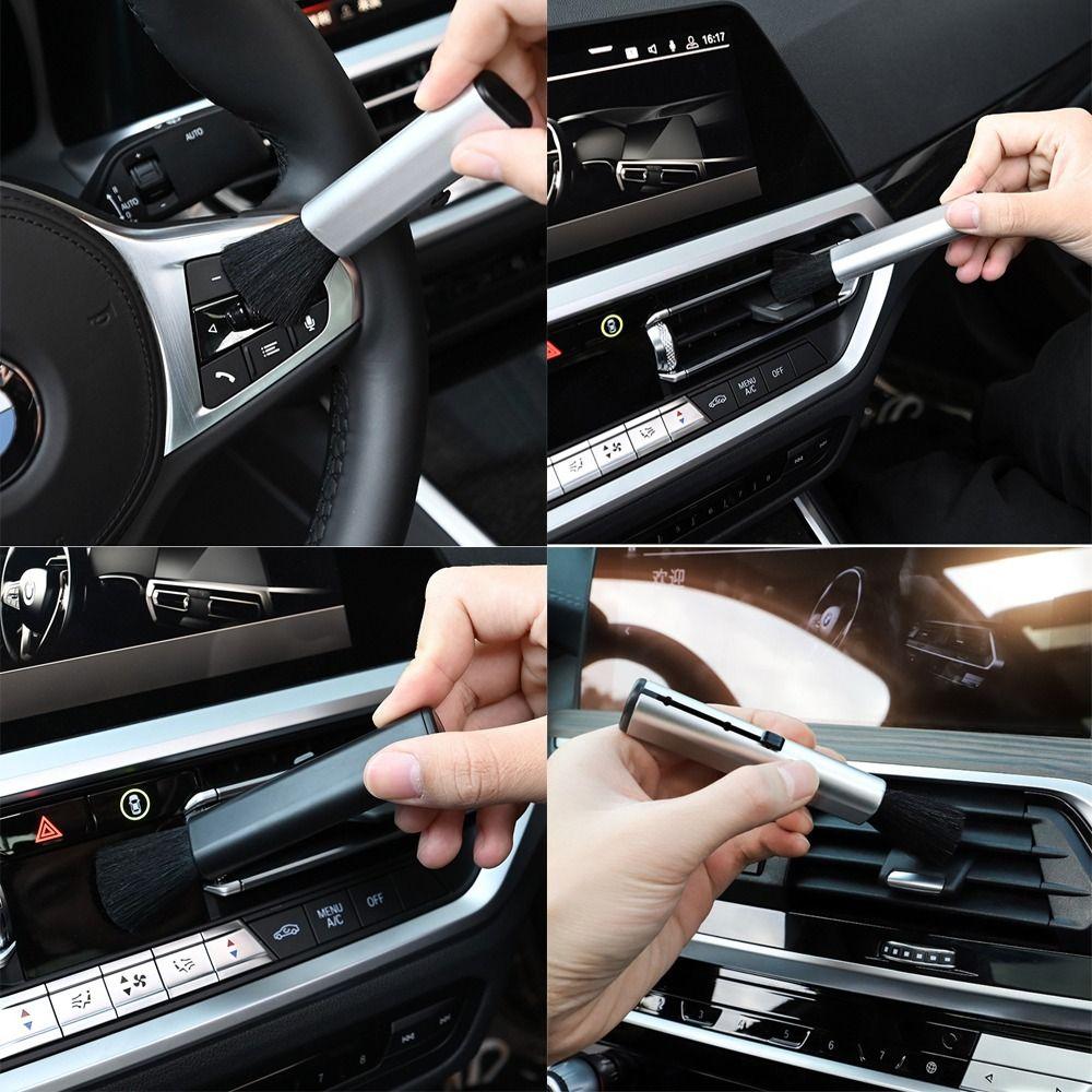 Auto Kit Vent Brush Computer Cleaning Brush Air Outlet Cleaning Tools Household Dust Cleaner