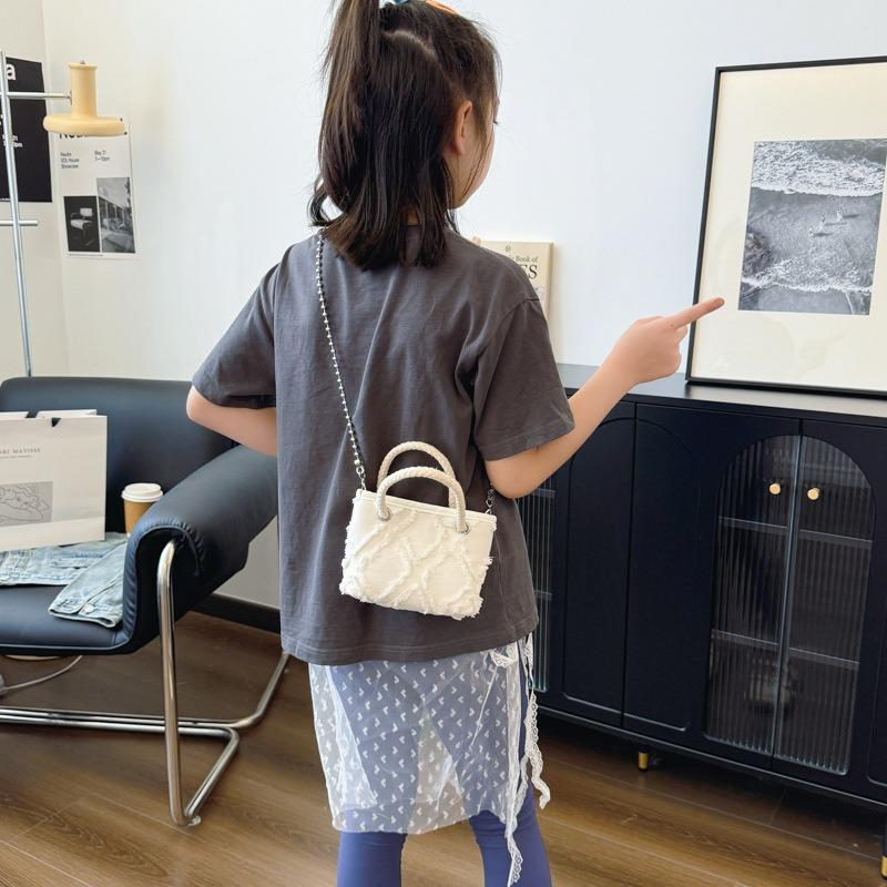 Rhombus Denim Summer New Personalized Fashion Large Capacity Shoulder Bag Mini Messenger Small Square Bag