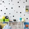 39PCS Five-Pointed Star Cartoon Children's Room Full of Stars Wall Stickers Removable Wall Sticker