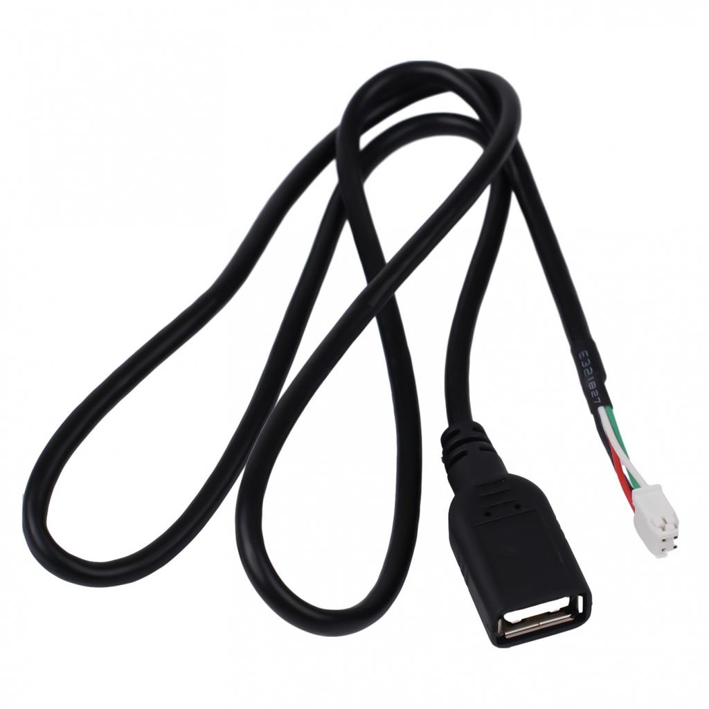 4Pin Connector USB Extension Cable Adapter for An Car Radio Stereo