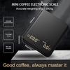 Mini Pour Over Drip Espresso Scale with Timer Rechargeable Portable Digital Kitchen Scale 0.1g for Espresso and Pour Over Coffee