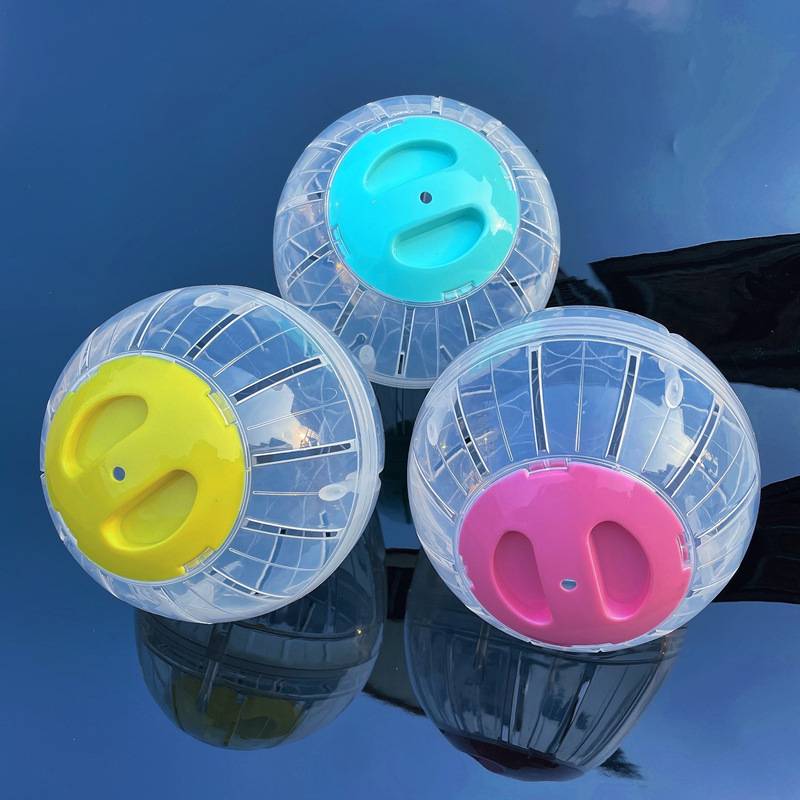 Transparent Plastic Hamster Mouse Rodent Gym Ball Run Fitness Exercise Toy Pet