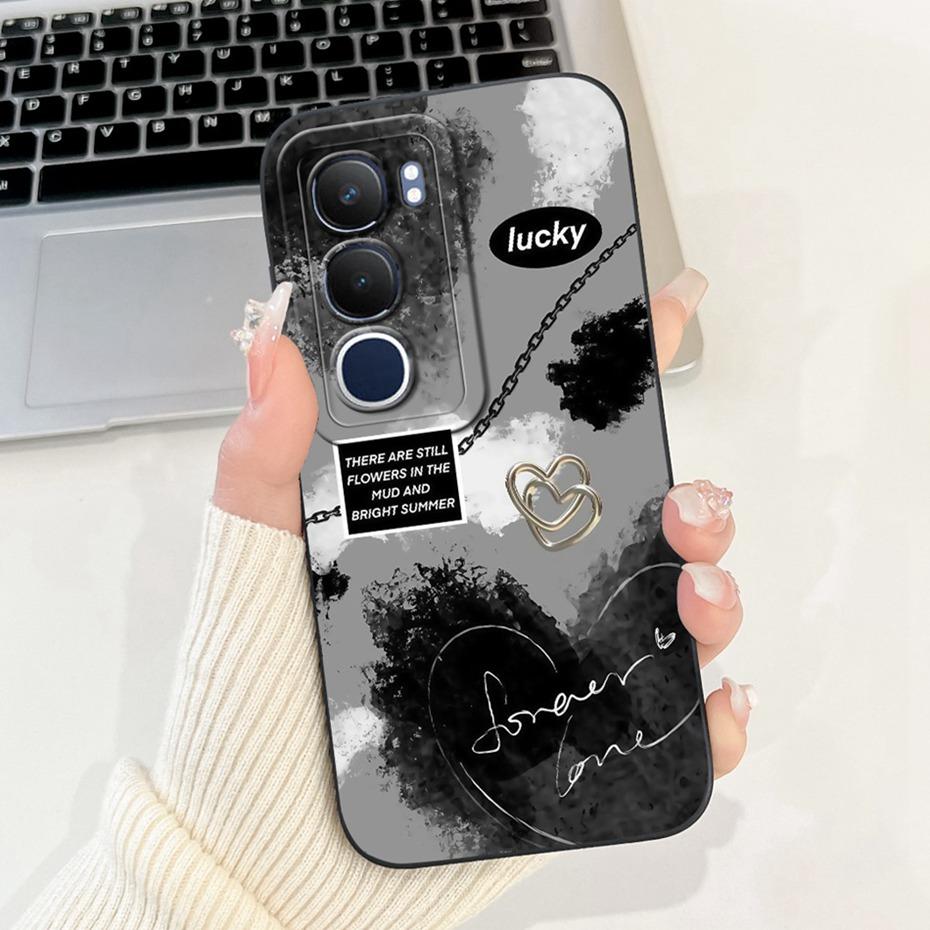 Fashion Painting Phone Case For Vivo Y19s Soft Silicone Shockproof Cover For Vivo Y19S V2419 Cases Bumpers