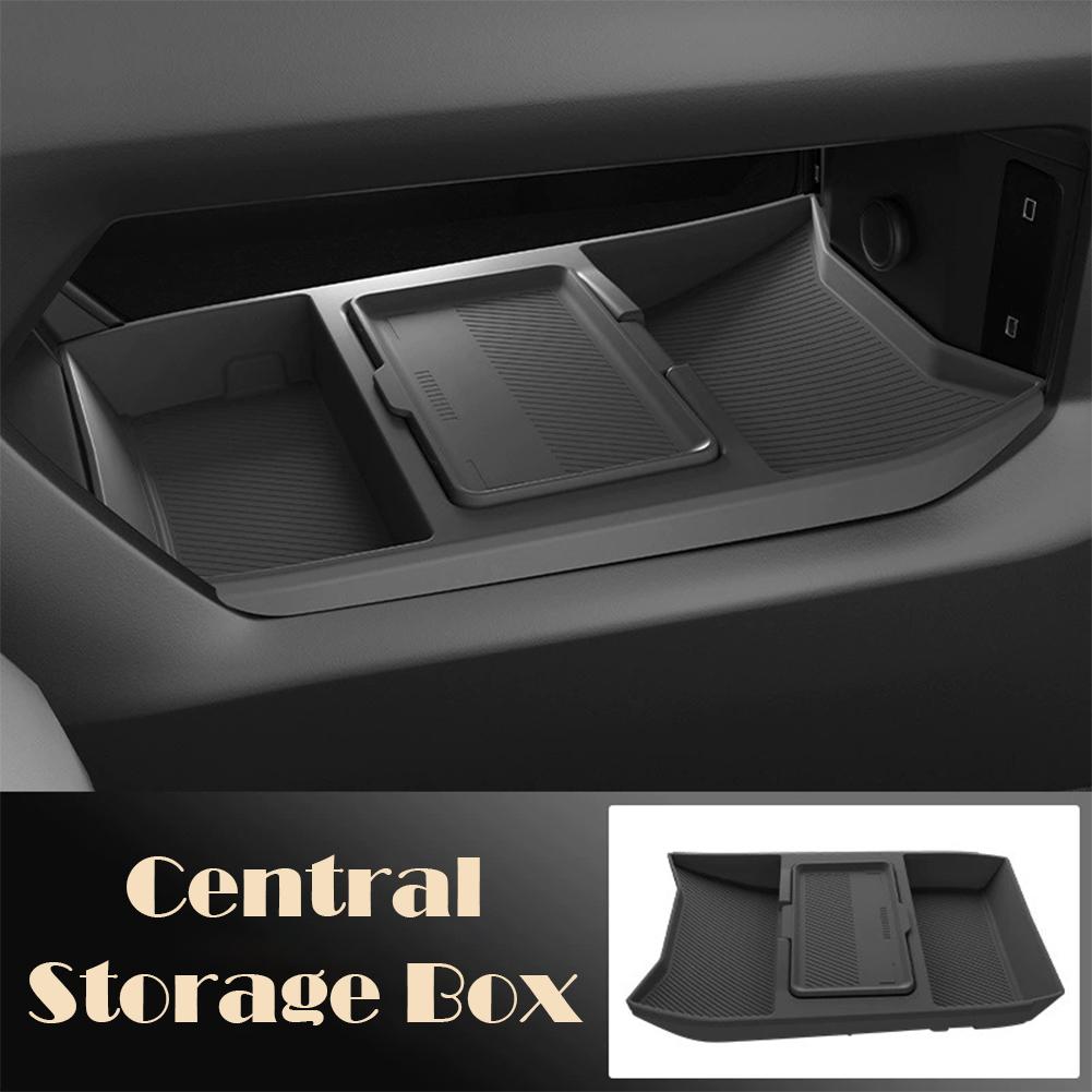 Car Central Control Lower Storage Box For Jetour Traveler T2 2023-2025 Center Console Sunglasses Phone Keys Storage Box