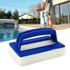 Schwammbürste mit hoher Wasseraufnahme und Anti-Verlust-Griffdesign. Kleine Hand-Pool-Reinigungsbürste