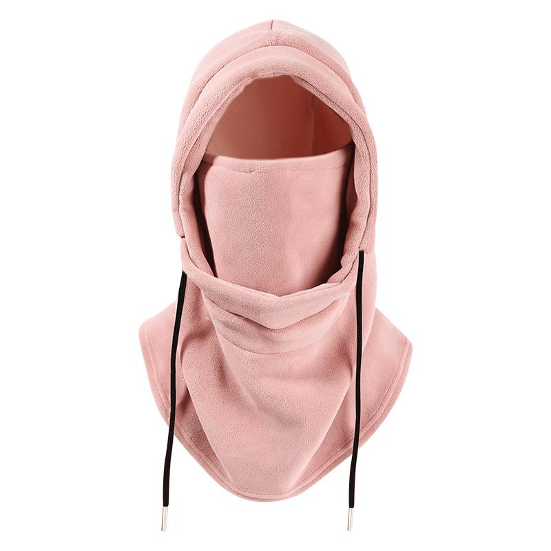 Women Men Scarf Warm Windproof Scarves Thicker Bigger Fleece Collar Hat Autumn Winter Headband