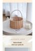 Mother's Day Pearl Handheld Woven Flower & Dessert Display Basket