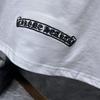 GZ-8926 CHROME HEARTS 2025 Summer New High Quality Cotton Round Neck Loose Large Size Men's and Women's T-shirt Couple T-shirt