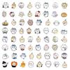 60Pcs Cute Chiikawa Stickers Diy Waterproof Vinyl Scrapbook Phone Case Water Cup Lovely Cartoon Anime Sticker Kids Gift Toy