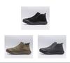 Men's Winter Thick-Soled Cotton Snow Boots, Plus Velvet Warm Slip-On Platform Short Boots