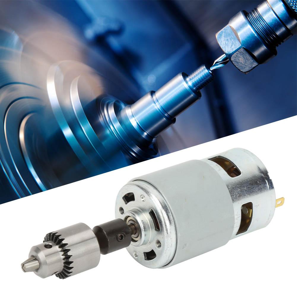 Motor Eléctrico 1230V 775 de Alta Potencia y Gran Torsión, Eje con Rodamientos de Bolas con Ventilador de Refrigeración