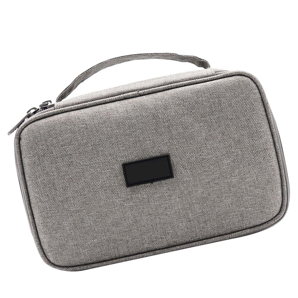 Travel Cable Storage Case Multifunctional Waterproof Portable Electronics Travel Bag for Data Cable Earphone Power Bank