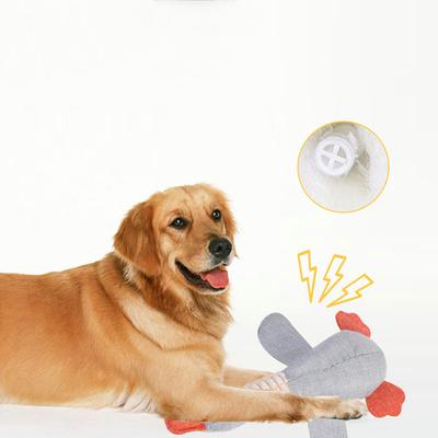Cute Plush Duck Sound Pet Toys Stuffed Squeaky Animal Squeak Dog Toy Cleaning Tooth Dog Chew Rope Toys Pet Dog Accessories Toys