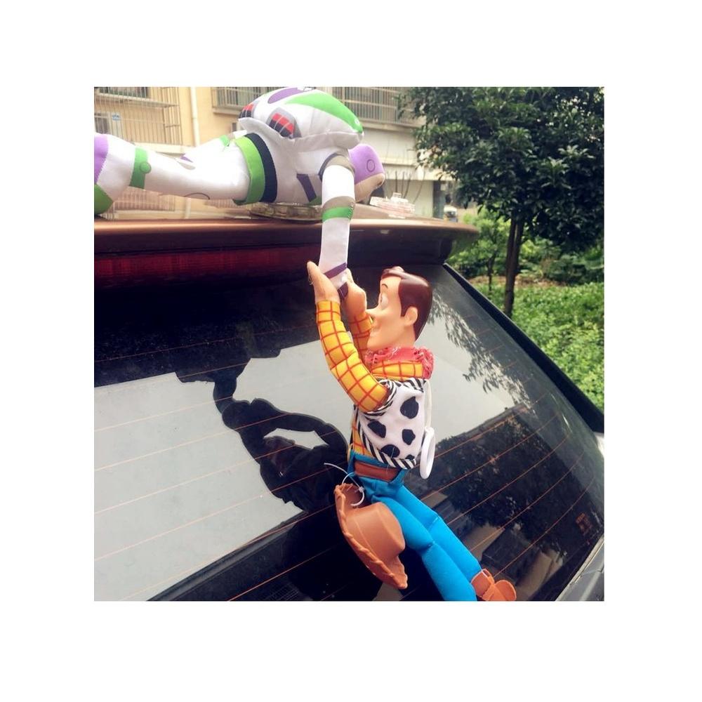 

Cutie Cute Perfect Plush Toy Sherif Woody Buzz Lightyear Car Dolls Plush Toys Outside Hang Toy Cute Auto Accessories Car Decoration