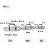 304-M6 M5 M8 Oválne očko Palubná pracka Svorka Upevňovacia sada na montáž plachty na loď - Nerezová oceľ 304 námornej kvality