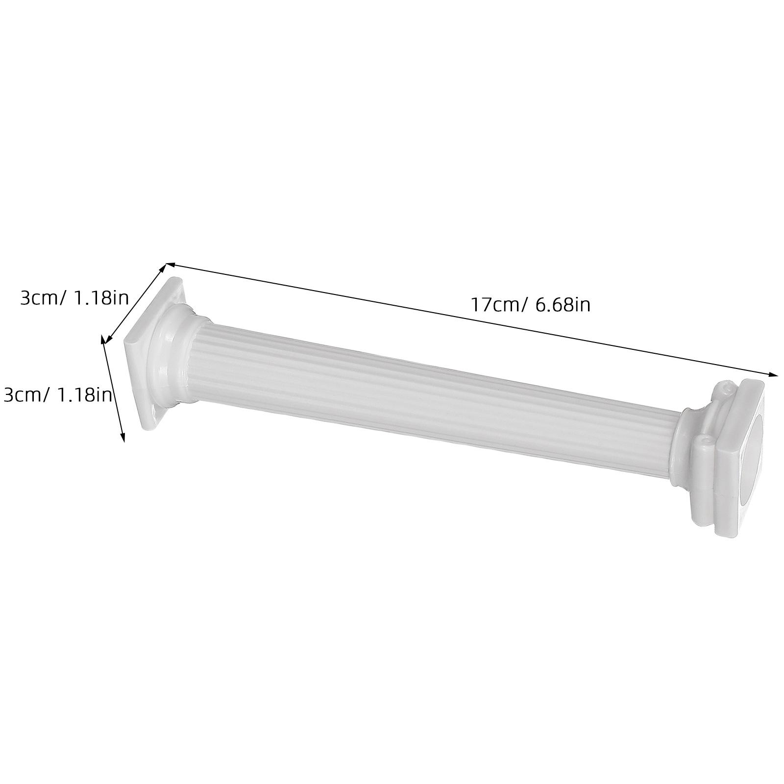 

8Pcs Tiered Cake Supports Heavy Duty Plastic Pillars for Wedding Cake Display Roman Column Style Party Decoration 7.5X3.5X3.5CM