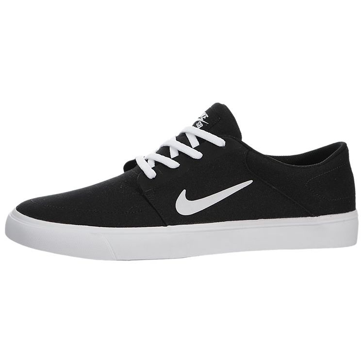 

Кроссовки унисекс Nike Portmore Canvas SB Черные, белые 723874-001 44