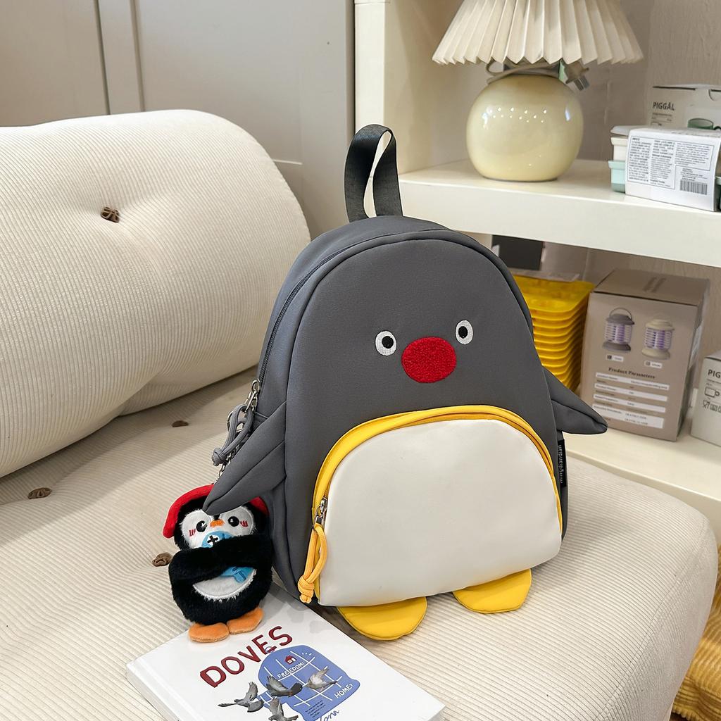 Schoolbag wholesale, kindergarten small schoolbag, cute chick, mini parent-child travel snack bag, INS cartoon children's backpack