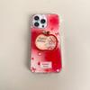 Creative Red Apple Applicable IPhone16 Mobile Case Apple 15pro Pro Case 14 Large Holes 13 Soft Border 12