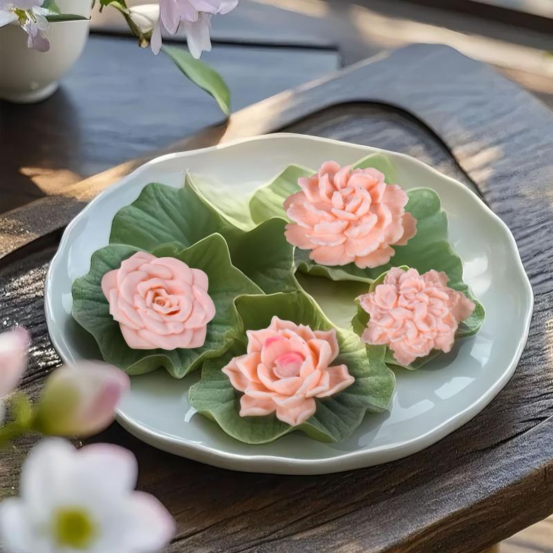 Rose Silicone Molds For Diy Flowers Fondant Cupcake Chocolate Candy Ice Cream Sugar Desserts Candle Soap Plaster Resin Mold
