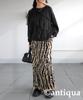 Antiqua Tulle Fleece One Size Black Women's Top, ESA-00180, 05,