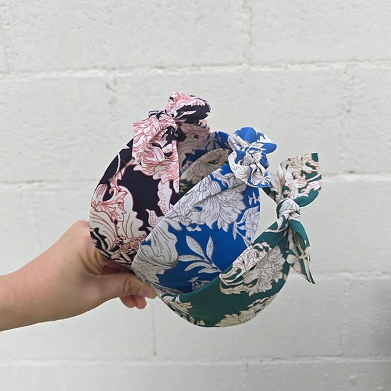 Tsutta Bandana Pattern Green Blue Women s Black Summer black