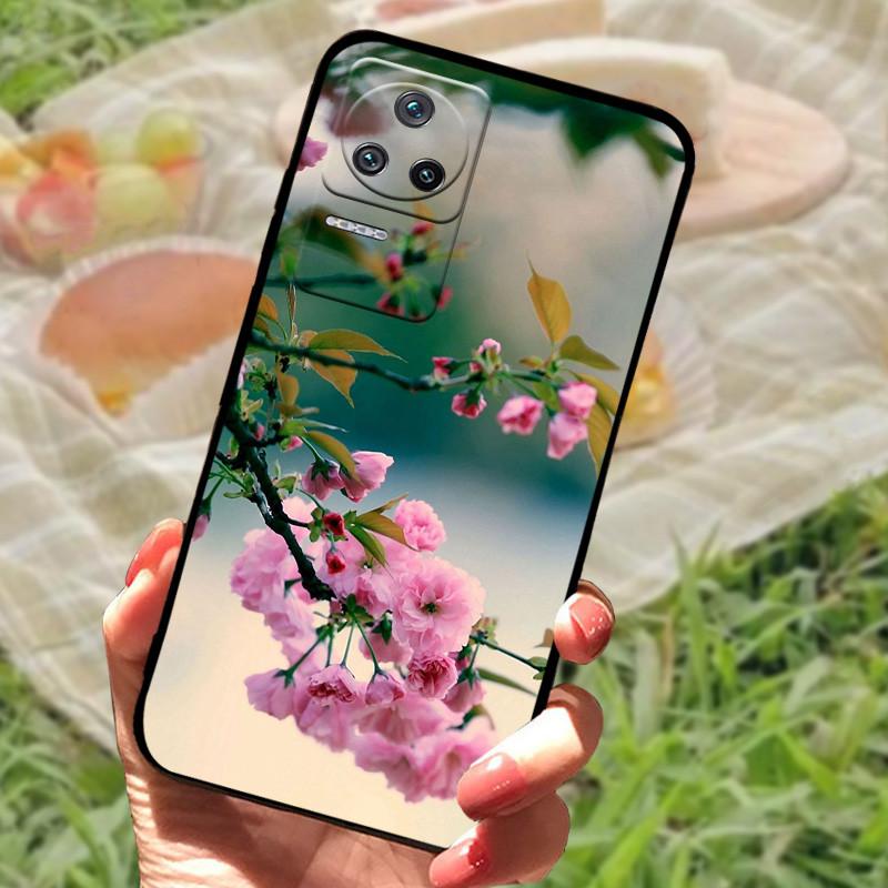 Für Poco F4 5G Hülle Poco F5 Pro Silikon TPU Bumper Weiche Handyhülle Für Xiaomi Poco F4 GT 5G Cartoon Tier Hülle Fundas Cases
