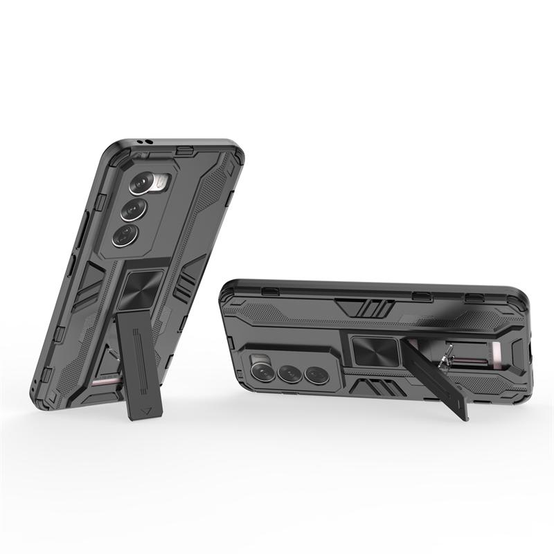 Pro OPPO Reno 12 5G Pouzdro Nárazuvzdorné Pancéřové Krytí Ochrana Objektivu Fotoaparátu Pro Reno 12 Reno12 5G Magnetický Prsten Stojan Nárazníky