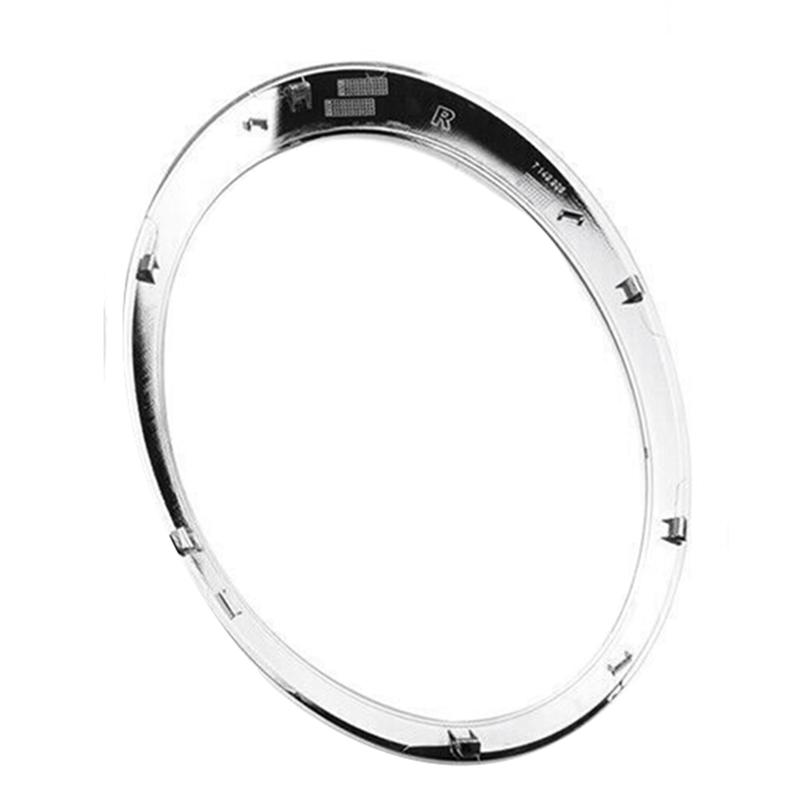 1 Piece Right Chrome Headlight Trim Ring Decor Replacement Parts For 2014- MINI Cooper S F55 F56 F57 Chrome Right