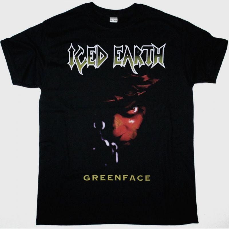 

ICED EARTH GREENFACE NEW BLACK TSHIRT Unisex T-Shirt XXXXL