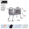 Portable Folding Stainless Steel Camping Wood Stove
