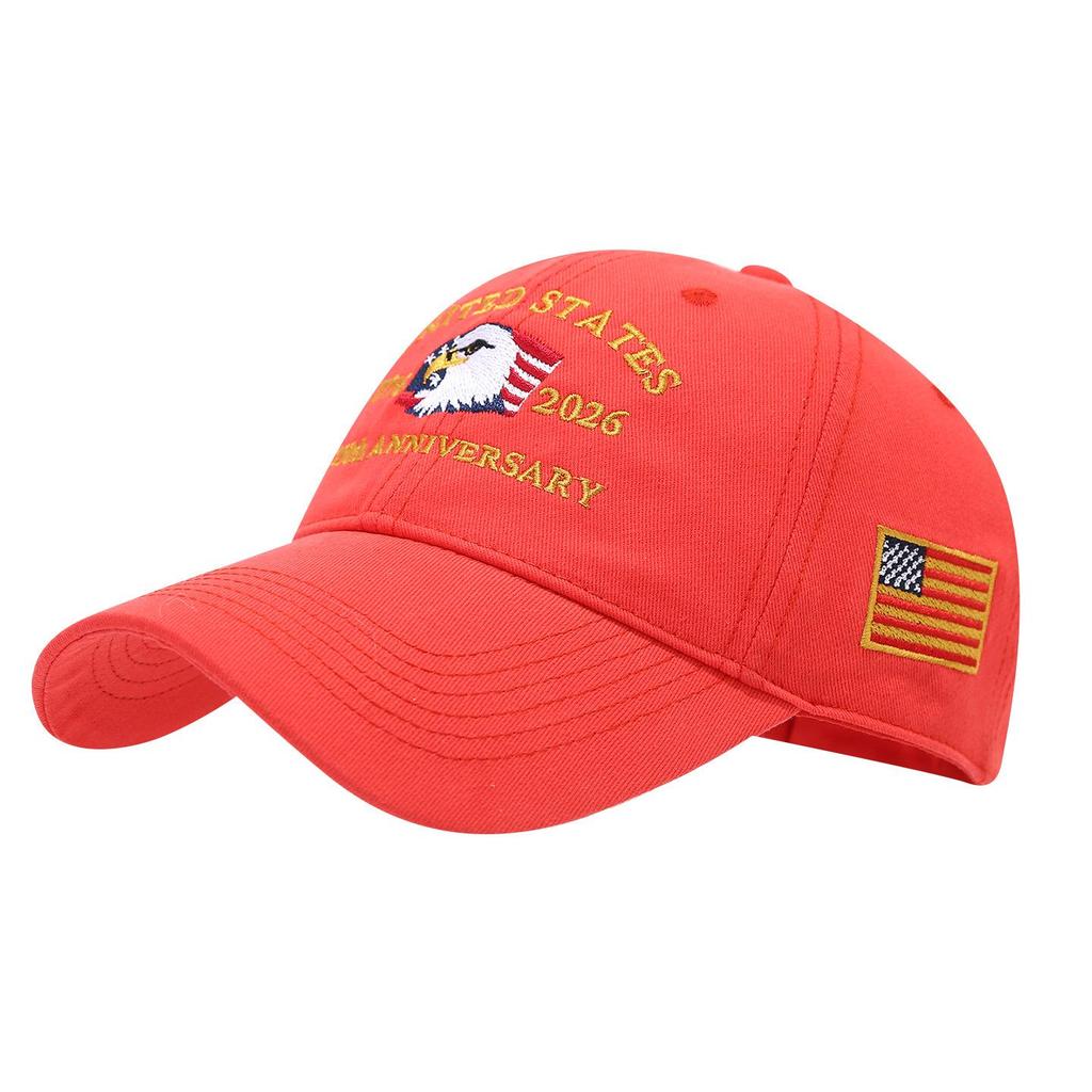 250th Anniversary Eagle & Freedom Commemorative Dad Hat - Embroidered Baseball Cap