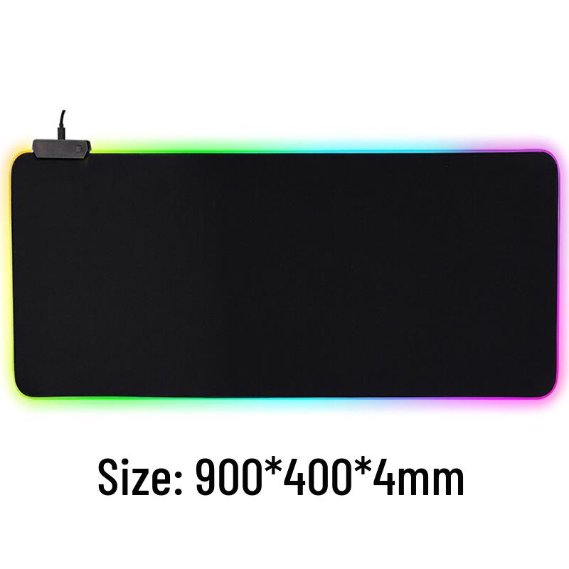 

Игровой коврик для мыши со светодиодной RGB-подсветкой - Светящийся киберспортивный офисный аксессуар