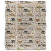 JQ Licensing Hunting Breeds Silky Dogs Supersoft Blanket