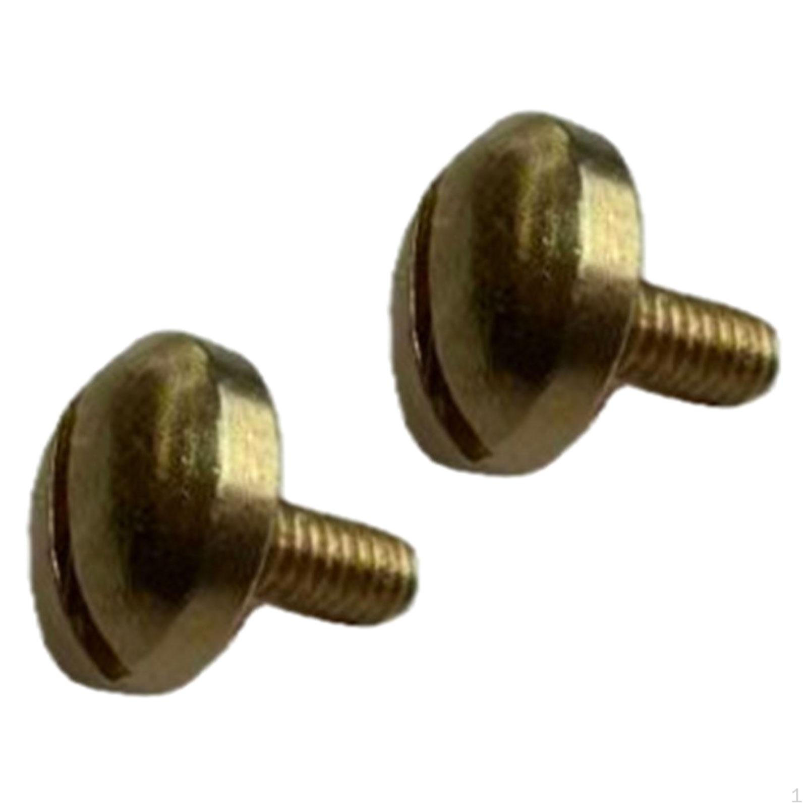 

2x Saxophone Thumb Rest Screws Repair Accessory Enhances Sound Repairing Tightening Fixing