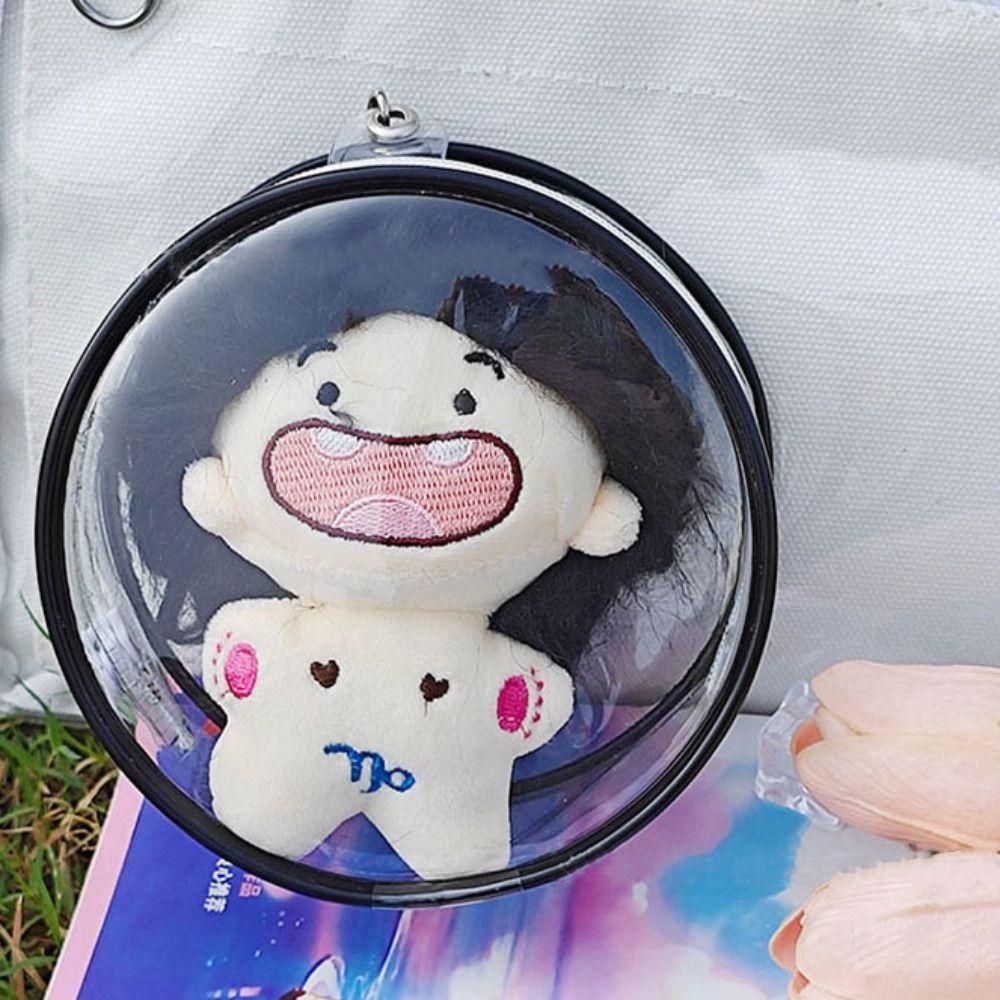 10cm Doll Clear Outdoor Bag Transparent Storage Case New Style Doll Display Box