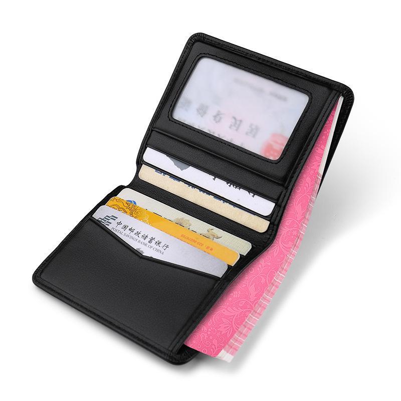 King Paul Men's Ultra-Thin Cowhide Wallet with Coin Purse and Gift Box